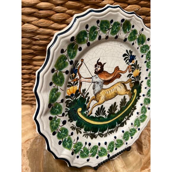 Centaur Made in Italy Painted Plate: 11” - Picture 5 of 8